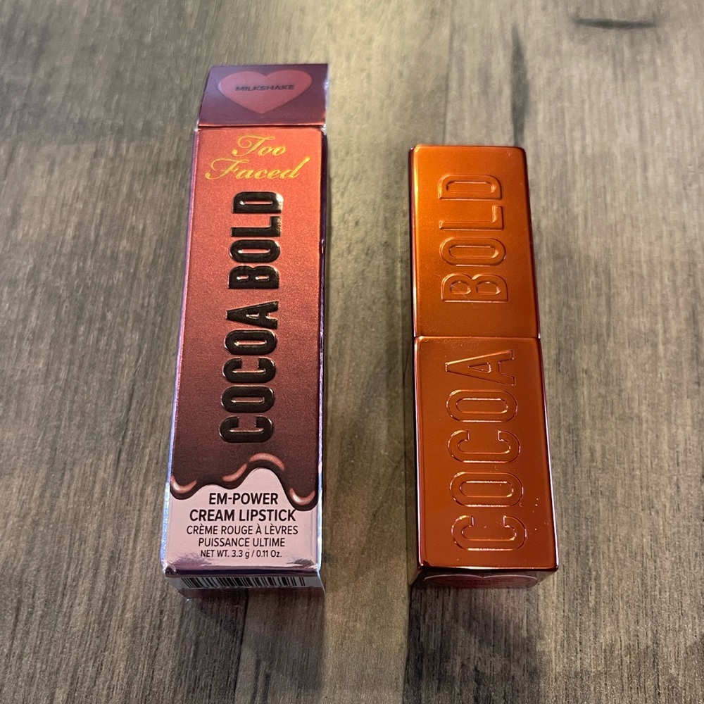 Too Faced Cocoa Bold Lipstick - Milkshake